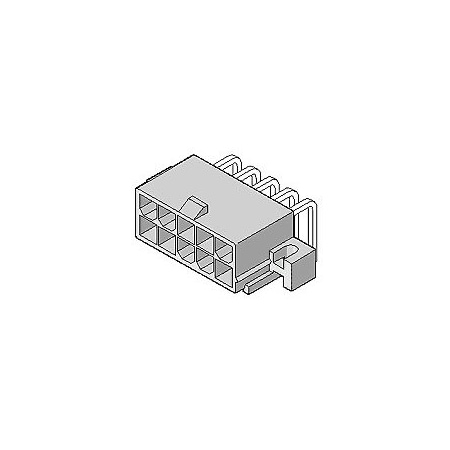 Molex MINI-FIT 6 CKT MF/BL 44130-0007